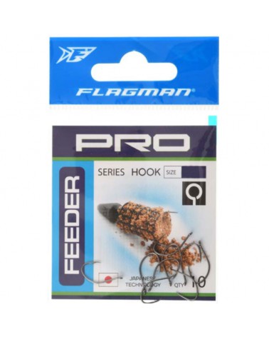 Haczyki Flagman Pro Feeder Nr 12 10szt.