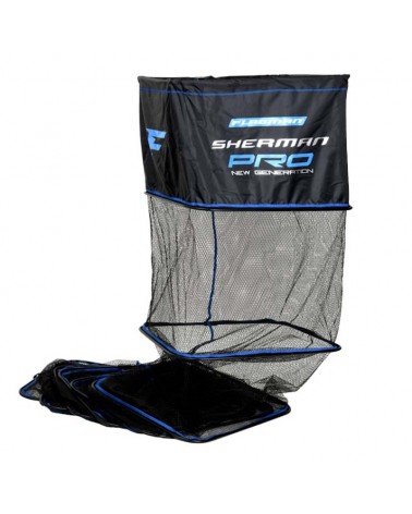 Siatka Na Ryby Flagman Sherman New Generation Keepnet 4m 60x50cm Rubber Mesh Kwadratowa Gumowana