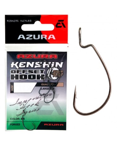 Haczyki Do Czeburaszki Azura Kenshin Offset Hook Large Eye