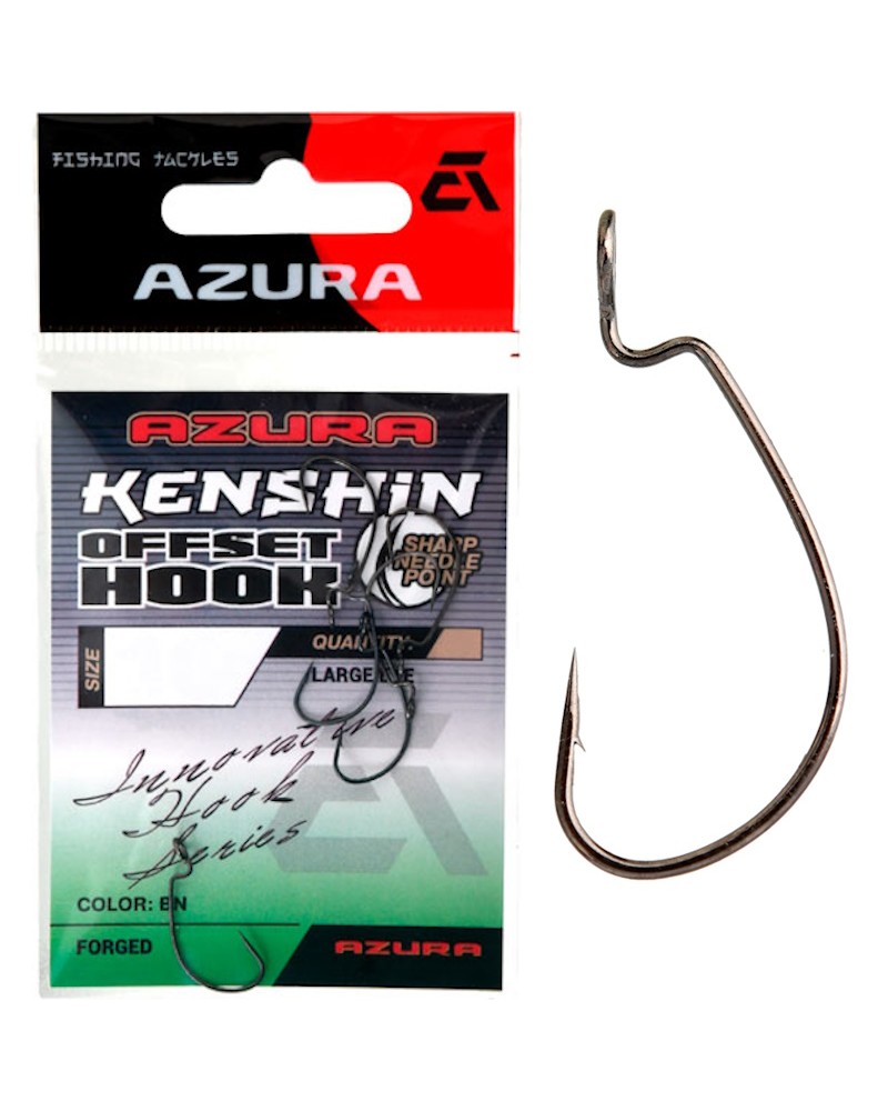 Haczyki Do Czeburaszki Azura Kenshin Offset Hook Large Eye