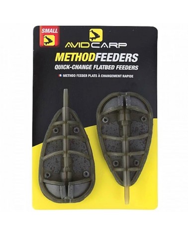 Koszyk Avid Carp Quick Change Flatbed Method Feeder Small 2.0oz 56g 2szt.