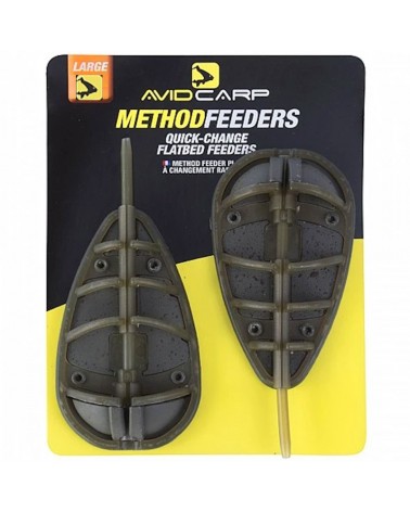 Koszyk Avid Carp Quick Change Flatbed Method Feeder Large 3.0oz 84g 2szt.