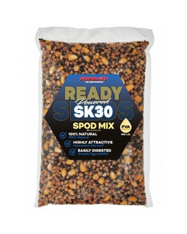 Ziarna Zanętowe Do PVA Starbaits Ready Seeds SK30 Spod Mix Mieszanka 1kg