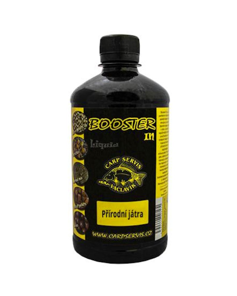 Booster Zalewa Do Kulek Ziaren Pelletu CS Vaclavik Naturalna Wątroba 500ml