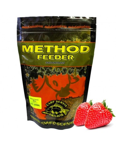 Zanęta Nawilżona CS Vaclavik Method Feeder Ready Jahoda Truskawka 600g