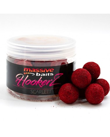 Kulki Haczykowe Massive Baits Hookerz Scarlett Robin Red 18mm 300ml