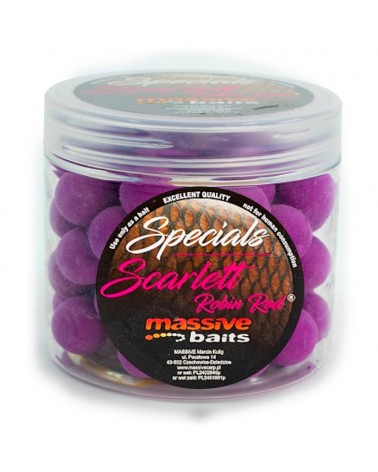 Kulki Haczykowe Massive Baits Special Pop-Up Scarlett Robin Red 18mm 200ml