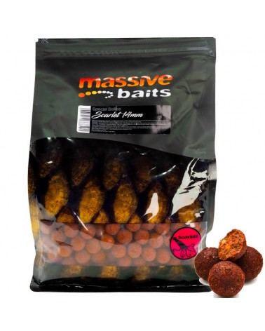 Kulki Zanętowe Massive Baits Special Boilies Scarlett Robin Red 14mm 1kg