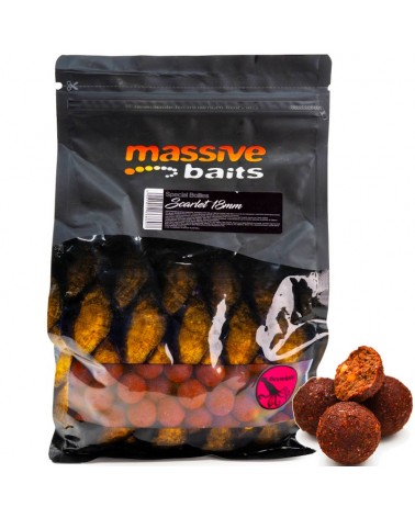 Kulki Zanętowe Massive Baits Special Boilies Scarlett Robin Red 18mm 1kg