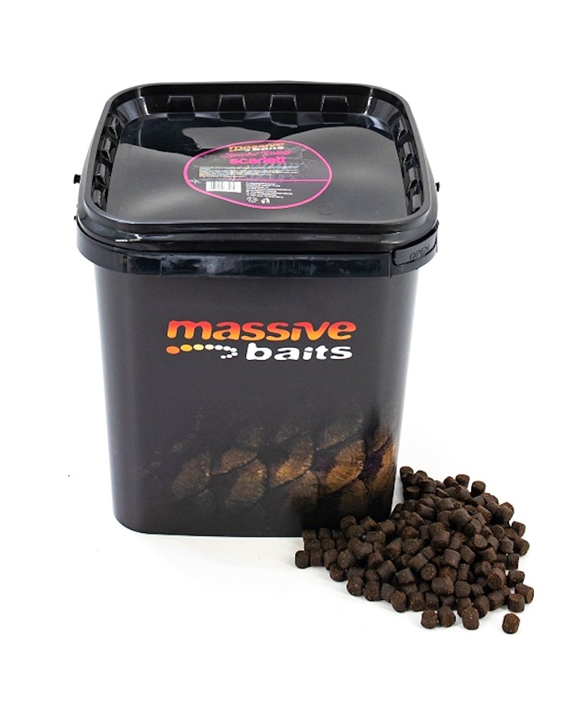 Pellet Zanętowy Massive Baits Specials Scarlett 8mm Wiaderko 3kg