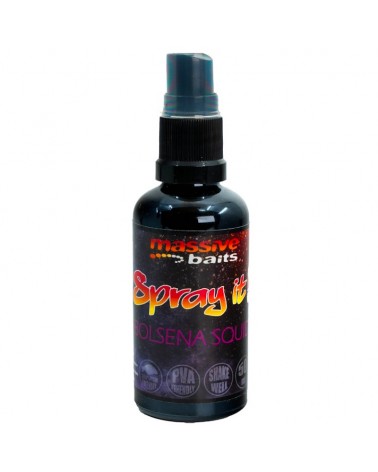 Aromat Do Kulek Ziaren Massive Baits Spray It Bolsena Squid Kałamarnica 50ml
