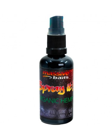 Aromat Do Kulek Ziaren Massive Baits Spray It Organic Hemp Konopia 50ml