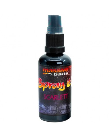 Aromat Do Kulek Ziaren Massive Baits Spray It Scarlett Robin Red 50ml