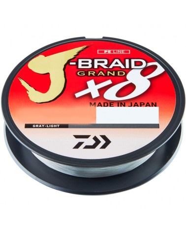 Plecionka Daiwa J-Braid Grand x8 Gray-Light