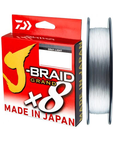 Plecionka Daiwa J-Braid Grand x8 Gray-Light