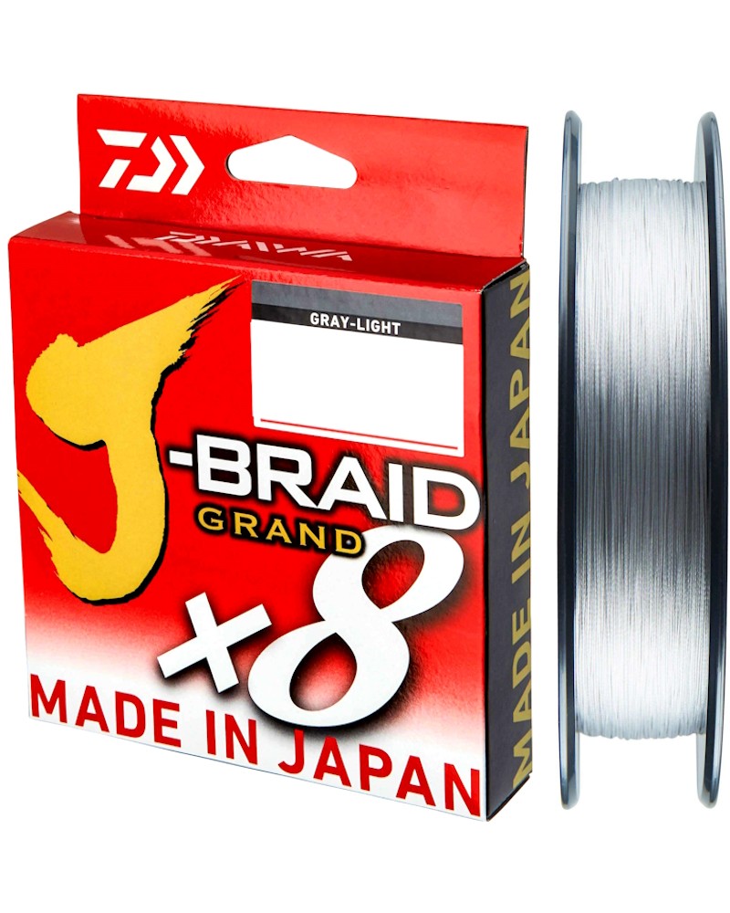 Plecionka Daiwa J-Braid Grand x8 Gray-Light