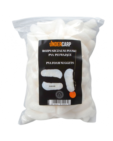 Rozpuszczalne Pianki Pływające Undercarp PVA Foam Nuggets Worek 3500ml