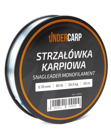 Żyłka Strzałówka Karpiowa Undercarp Snagleader Monofilament 0.70mm 60lb 26.9kg 50m