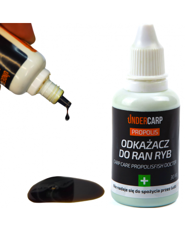 Odkażacz Do Ran Ryb Karpi Undercarp Propolis 30ml