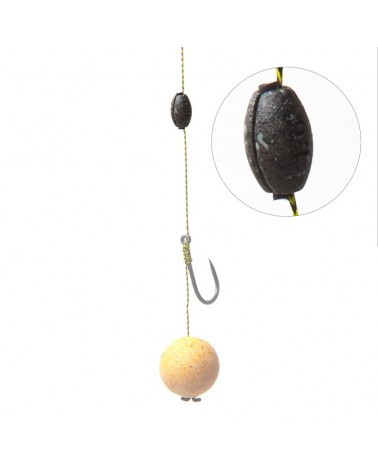 Ciężarki Do Dociążania Przyponów Karpiowych Undercarp Kwick 0.8g 10szt.