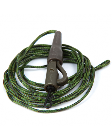 Gotowy Zestaw Karpiowy Undercarp Leadcore Z Bezpiecznym Klipsem Z Bolcem Zielony 100cm 1szt.
