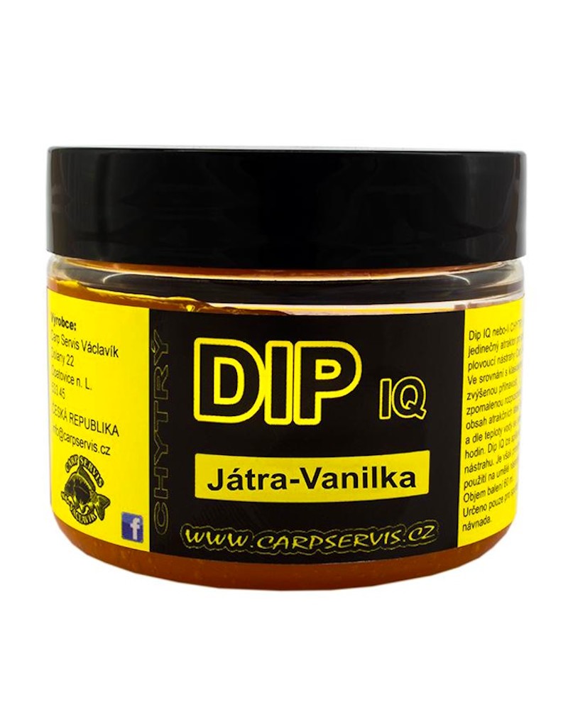 Dip Do Kulek Carp Servis Vaclavik IQ Játra-Vanilka Wątroba Wanilia 60ml