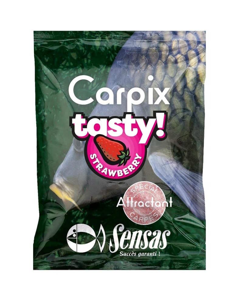 Atraktor Sensas Carpix Tasty Strawberry Truskawka 300g