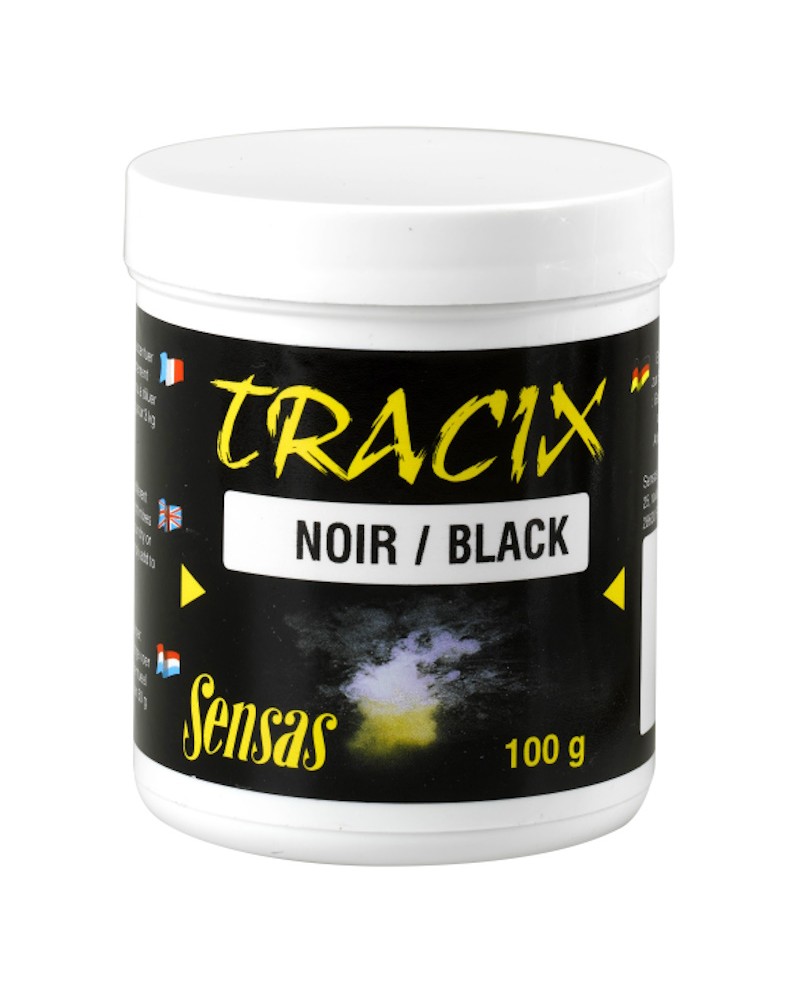 Barwnik Do Glin Zanęt Sensas Tracix Noir Czarny 100g