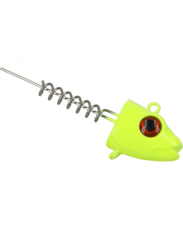Wkręt Do Przynęt Miękkich Mikado Jaws Vertical Fluo