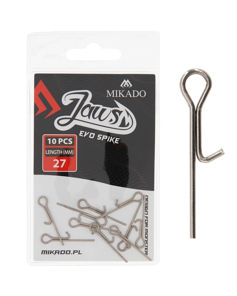 Pin Do Przynęt Mikado Jaws Evo Spike 27mm op.10szt.