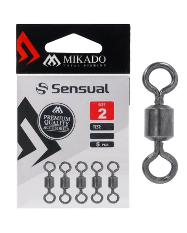 Krętlik Rolkowy Mikado BN Nr 2 40kg op.5szt.
