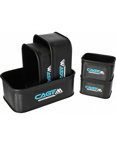 Zestaw Pojemników 5w1 Mikado EVA Cage Bait Box System 003
