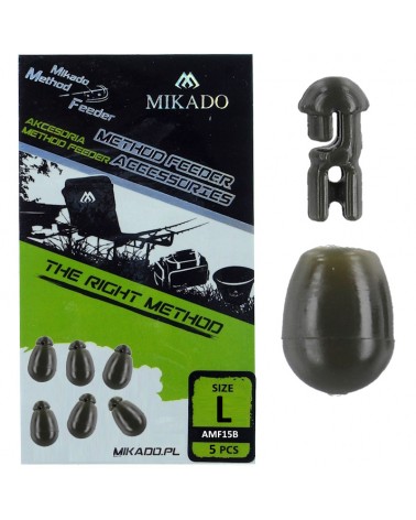 Łącznik Do Żyłki Mikado Method Feeder Line Connector L op.6szt.