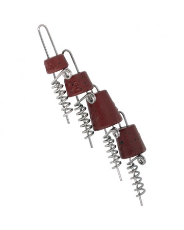 Wkręt Do Przynęt Mikado Jaws Quick Change Spiral Mix 4.7cm 4szt.