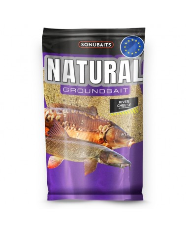 Zanęta Sonubaits Natural River Cheesy Serowa Rzeka Brzana 1kg