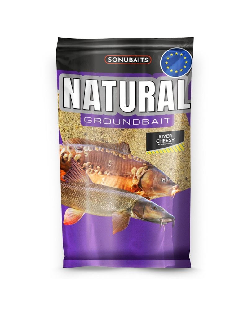 Zanęta Sonubaits Natural River Cheesy Serowa Rzeka Brzana 1kg