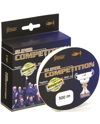 Żyłka Zawodnicza Sensas Super Competition 300m 0.12mm 1.32kg