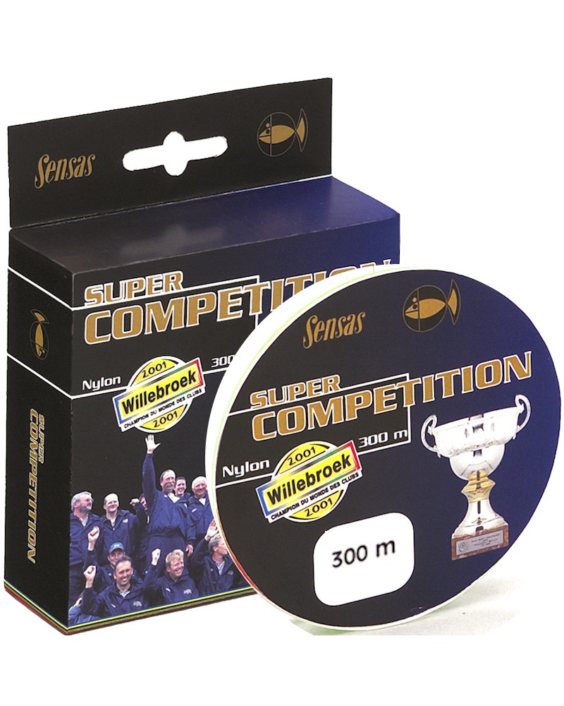 Żyłka Zawodnicza Sensas Super Competition 300m 0.13mm 1.65kg