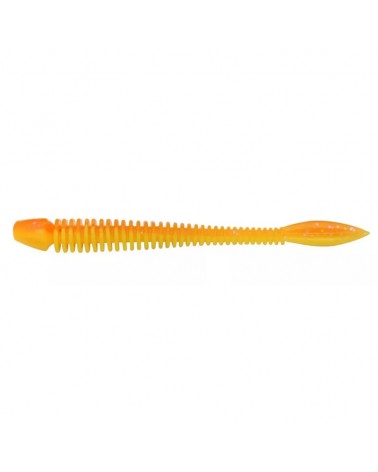 Guma Przynęta Berkley PowerBait Flail 50mm Fluo Orange/Sunshine Yellow 12szt.