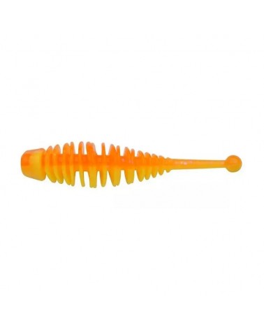 Guma Przynęta Berkley PowerBait Naiad 30mm Fluo Orange/Sunshine Yellow 12szt.