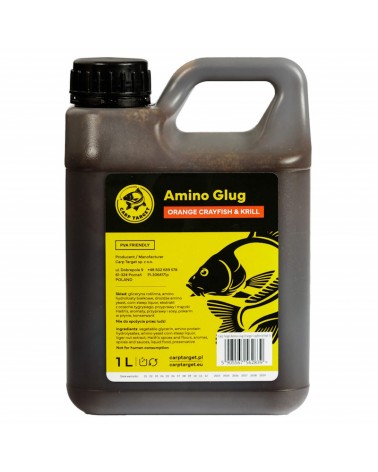 Zalewa Karpiowa Carp Target Amino Glug Rak + Kryl - Gęsty DIP Premium 1L