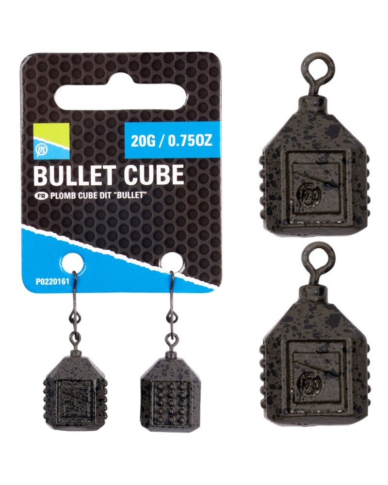 Ciężarek Gruntowy Preston Bullet Cube 20g 0.75oz 2szt.