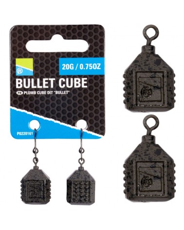 Ciężarek Gruntowy Preston Bullet Cube 20g 0.75oz 2szt.