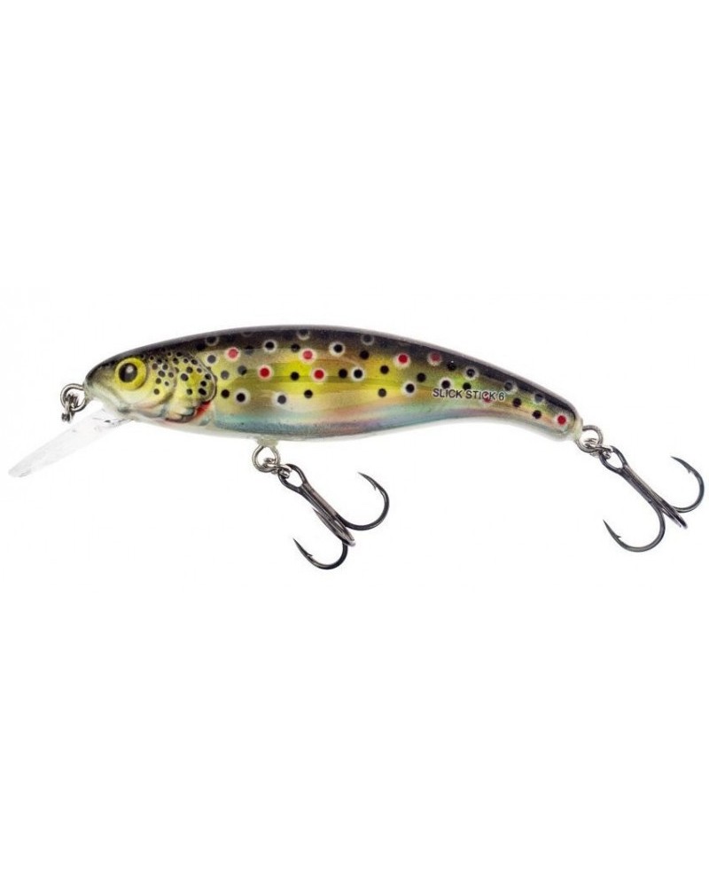 Wobler Salmo Slick Stick 6cm 3g Holographic Brownie 0.5-1.0m Floating Pływający