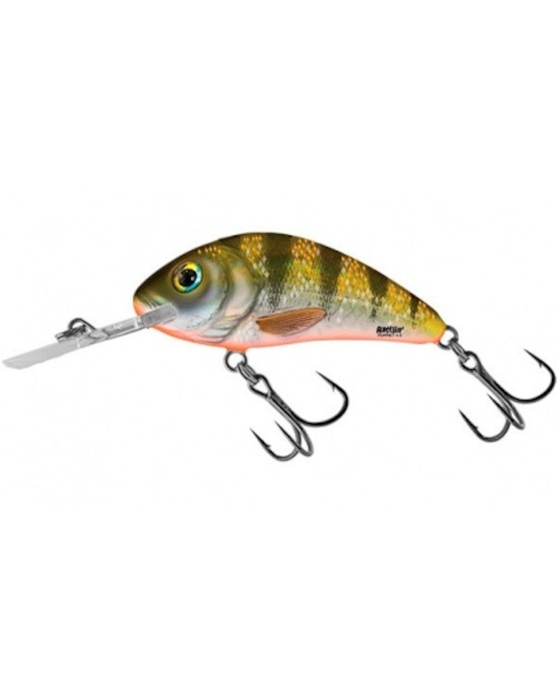 Wobler Salmo Rattlin Hornet 3.5cm 3.1g Yellow Holographic Perch 1-1.8m Floating/Pływający