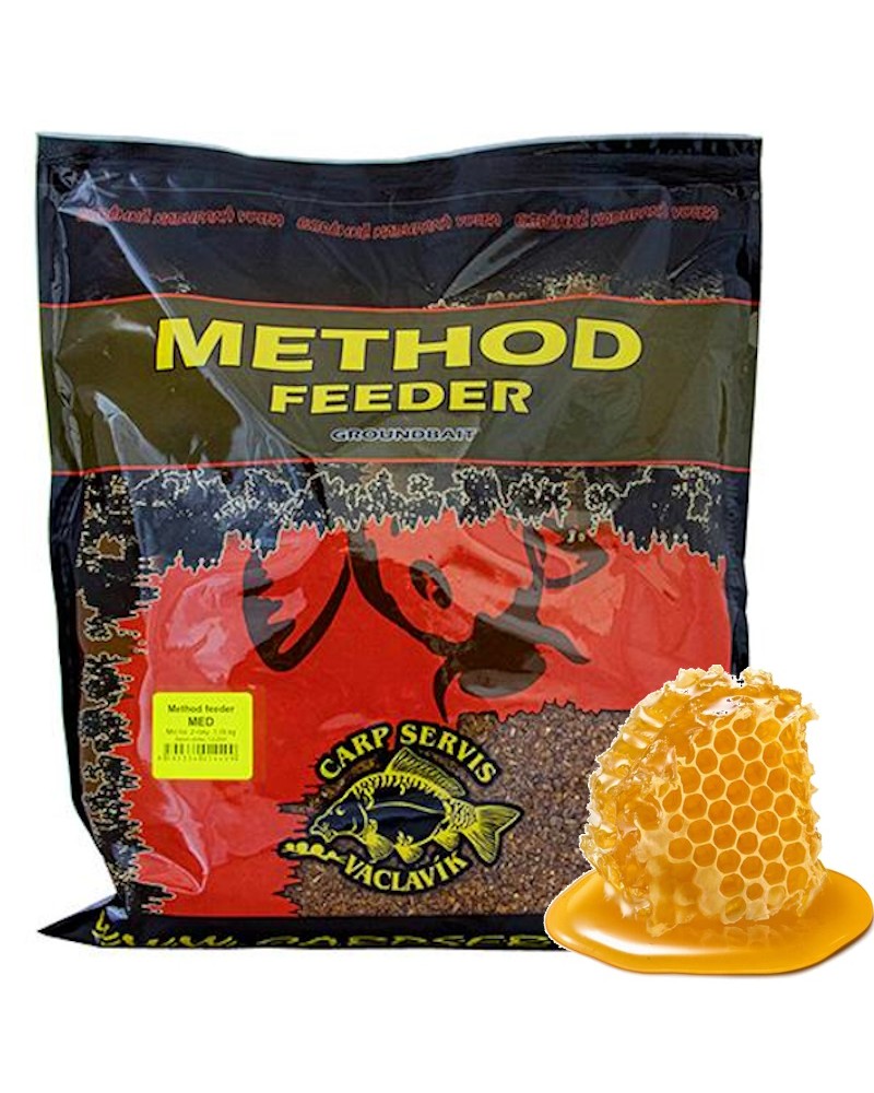 Zanęta Nawilżona CS Vaclavik Method Feeder Ready Med Miód 1.35kg