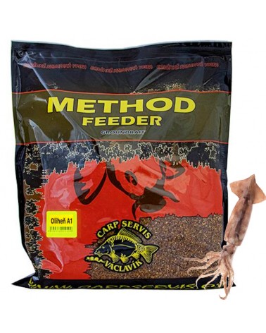 Zanęta Nawilżona CS Vaclavik Method Feeder Ready Oliheň Kałamarnica 1.35kg