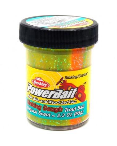 Pasta Na Pstrągi Berkley PowerBait Sinking Glitter Trout Bait Rainbow 65g