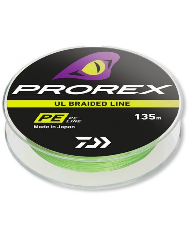 Plecionka Spinningowa Daiwa Prorex UL Braided Line PE 0.40 2.80kg 6.0lb 135m