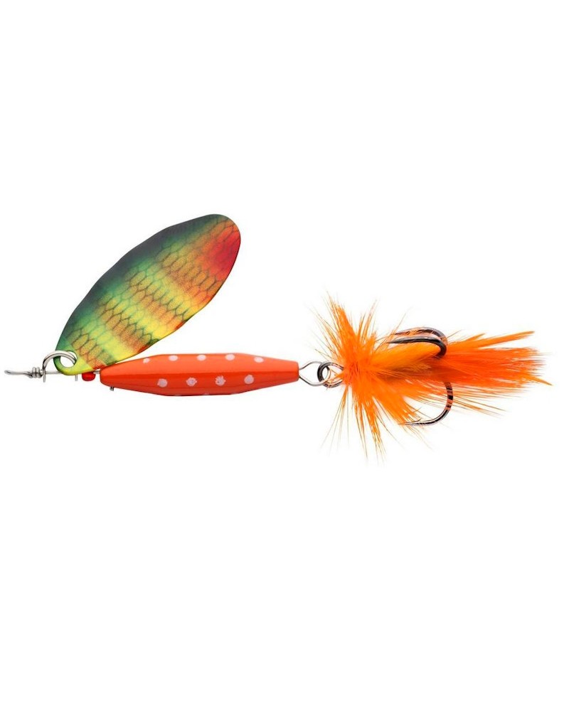 Obrotówka Abu Garcia Reflex Red LF Yellow Perch 7g